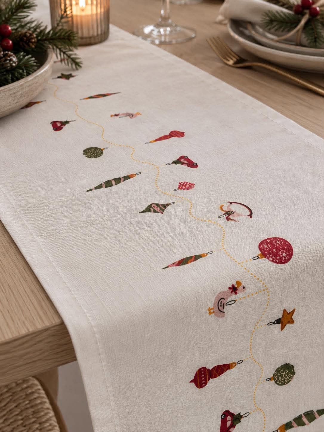 Tischläufer Weihnachten 40x240