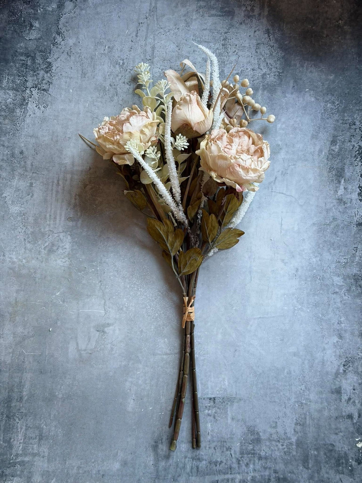Strauß 62 cm Creme