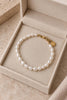 Armband Beate vergoldet - Wasserfest