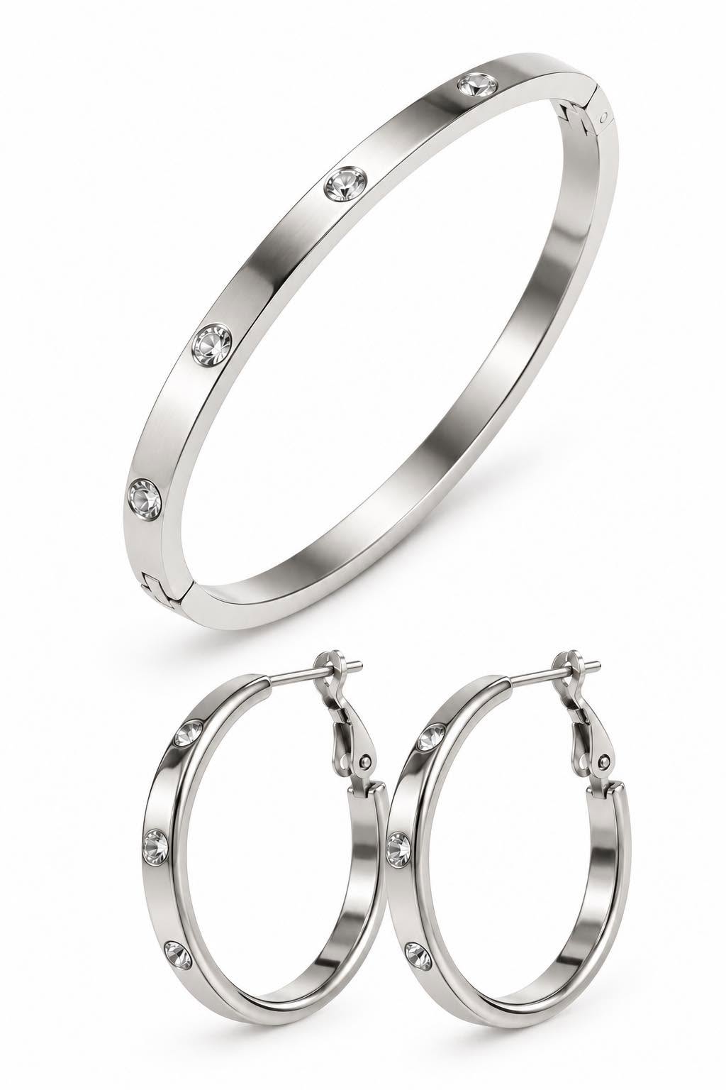 Mindy-Set mit Armband und Ohrringen
