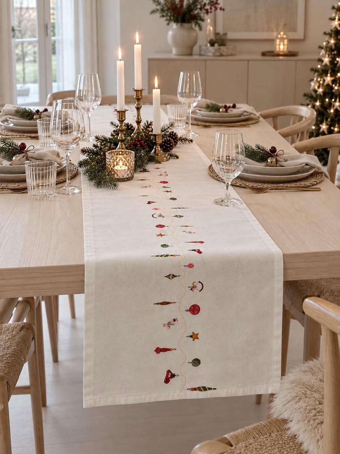 Tischläufer Weihnachten 40x240