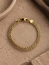 Armband Nelly vergoldet 17 cm - Wasserfest