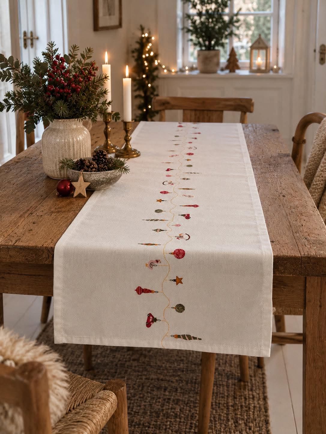 Tischläufer Weihnachten 40x240