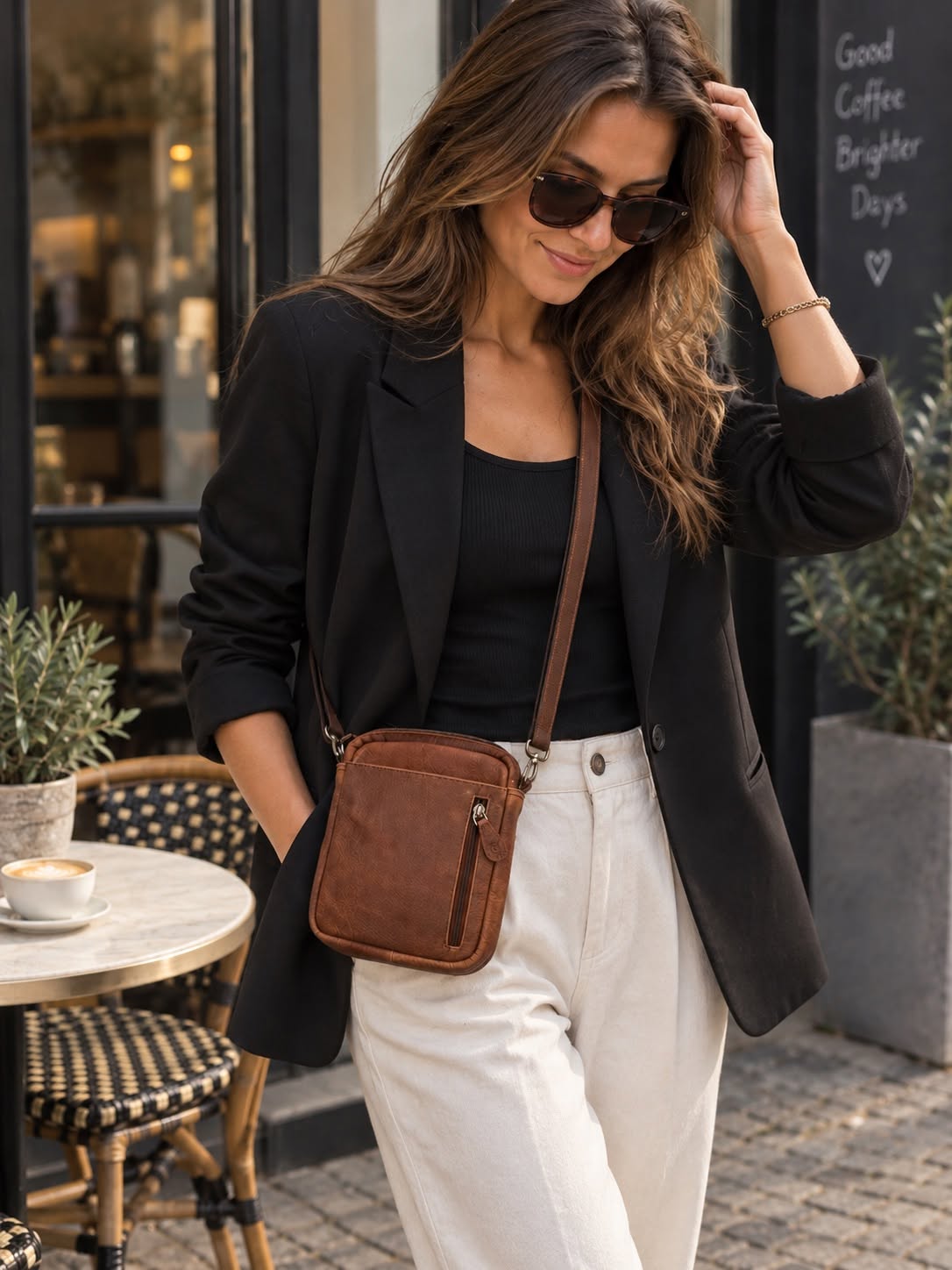 Handytasche / Crossover - Brown Daily