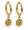 Ohrringe Marlena 18k vergoldetes Sterling-Silber