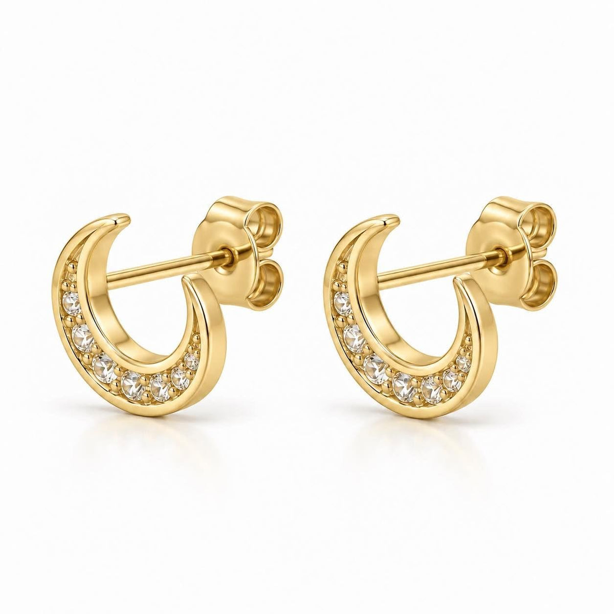 Ohrstecker Marleen 18K vergoldetes Sterling-Silber