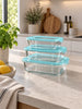Aufbewahrungsbehälter aus Glas – Set mit 3 Stk.