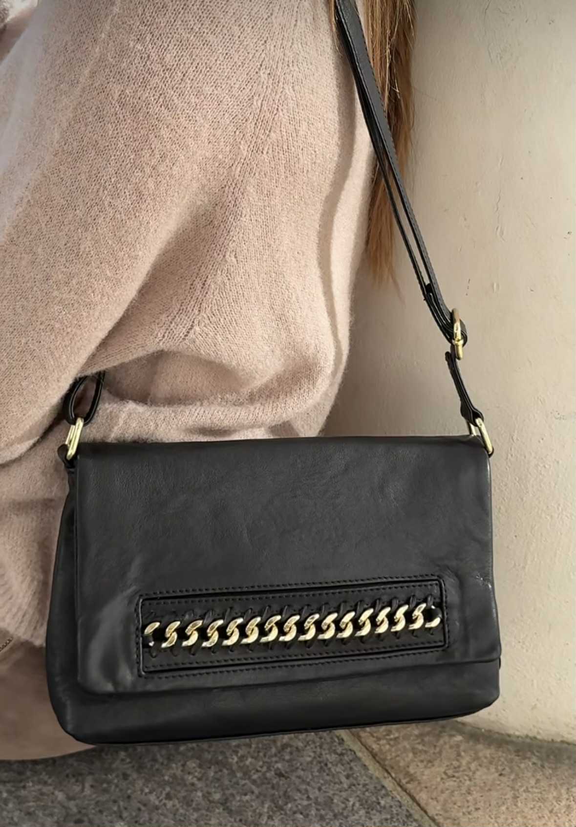 Clutch mit Goldkette - Big