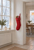 Weihnachtssocke gestrickt