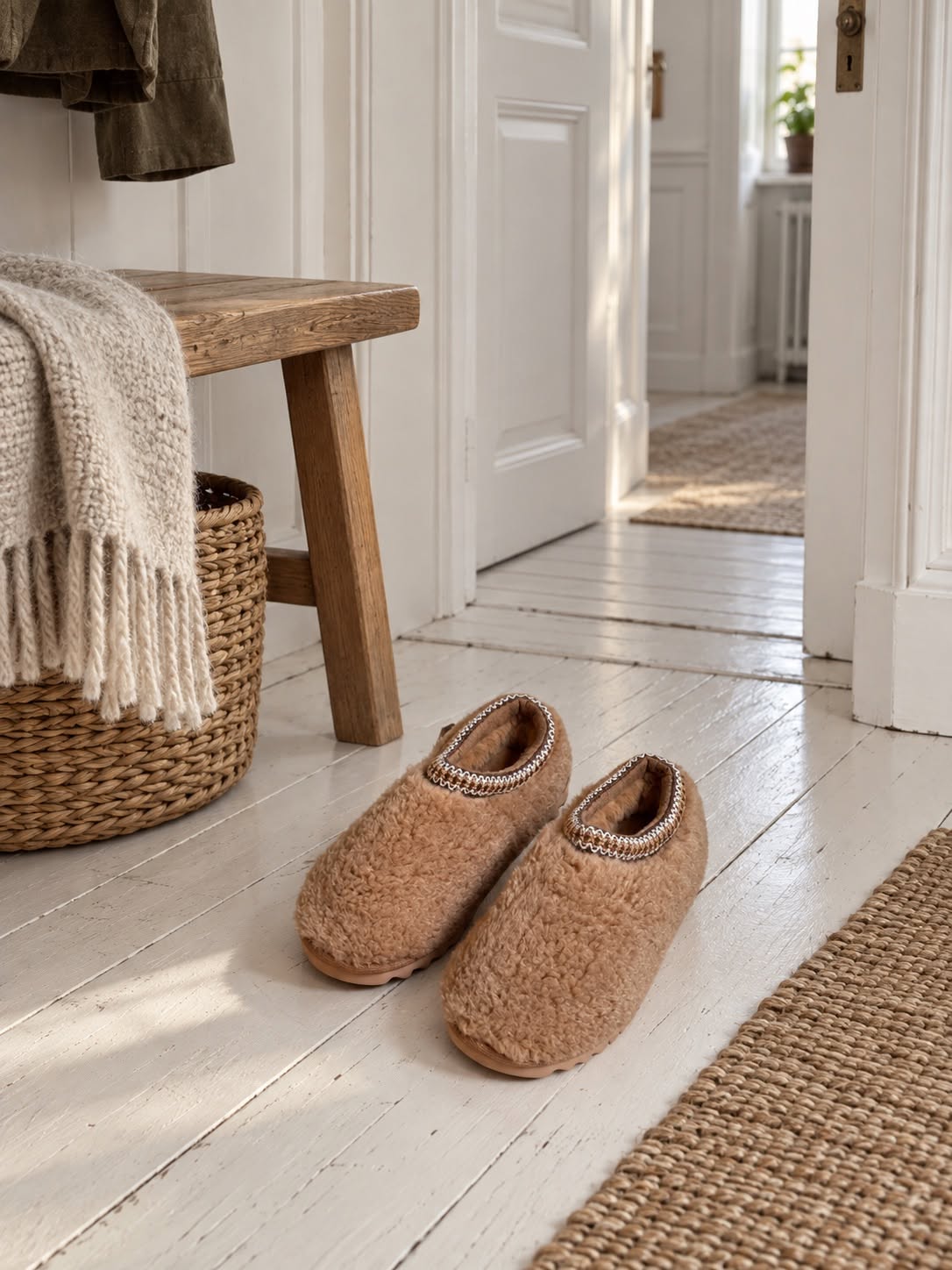 Hausschuhe EVA Beige