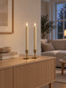 LED-Stabkerzen mit Rillen und Fernbedienung - Latte´