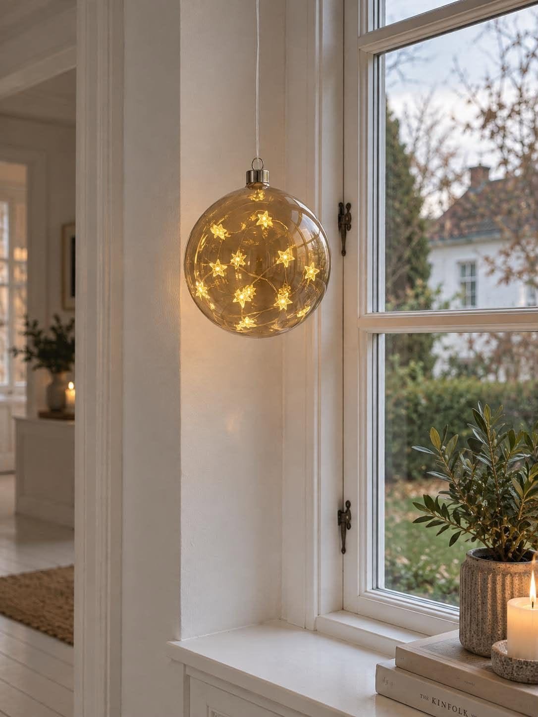 Kugel mit LED-Licht