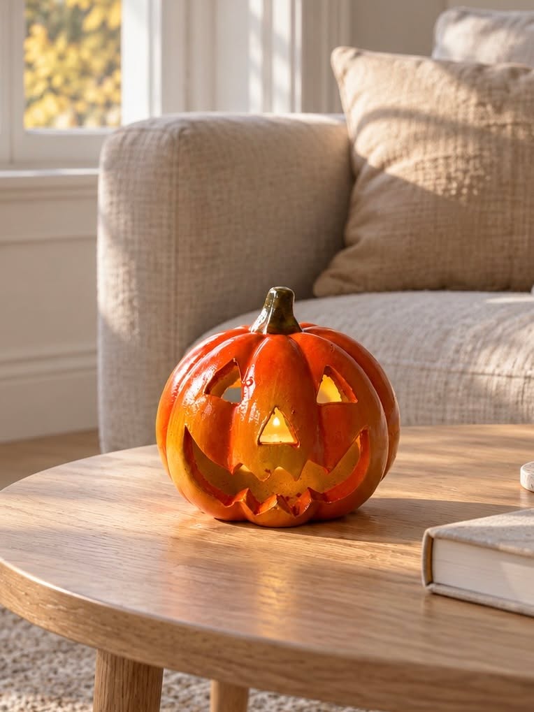 Halloween Kürbis - Keramik