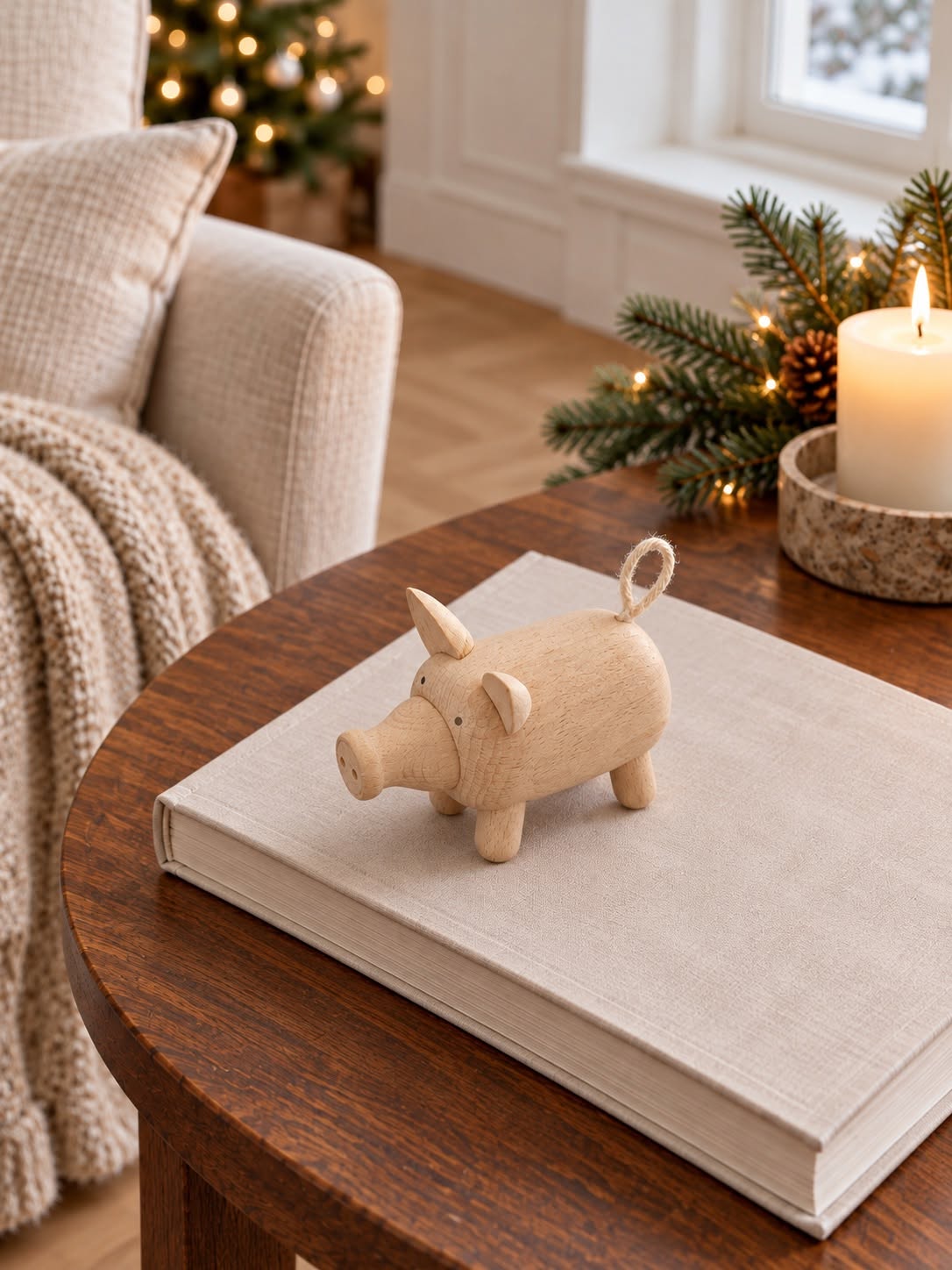 Schwein Buche – Holzfigur