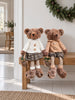 Weihnachtsbär Junge – braune Weihnachtsfigur