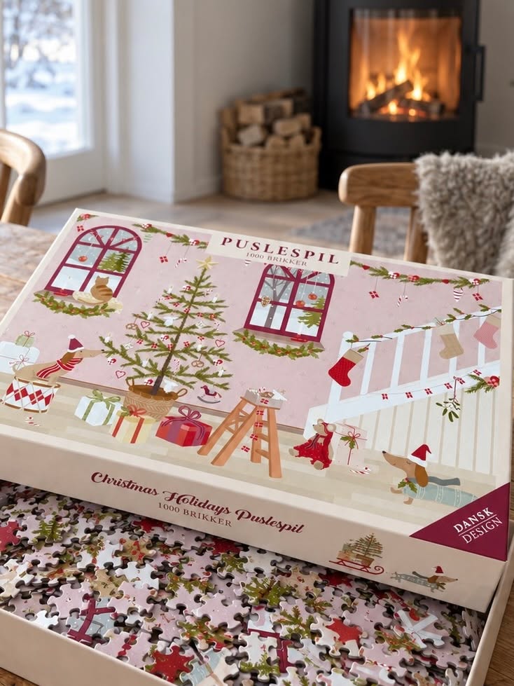 Weihnachts-Puzzle - 1000 Teile