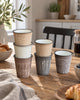 Espressotasse aus Steingut - 6 Stk