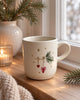 Weihnachtsbecher – Steingut mit Print
