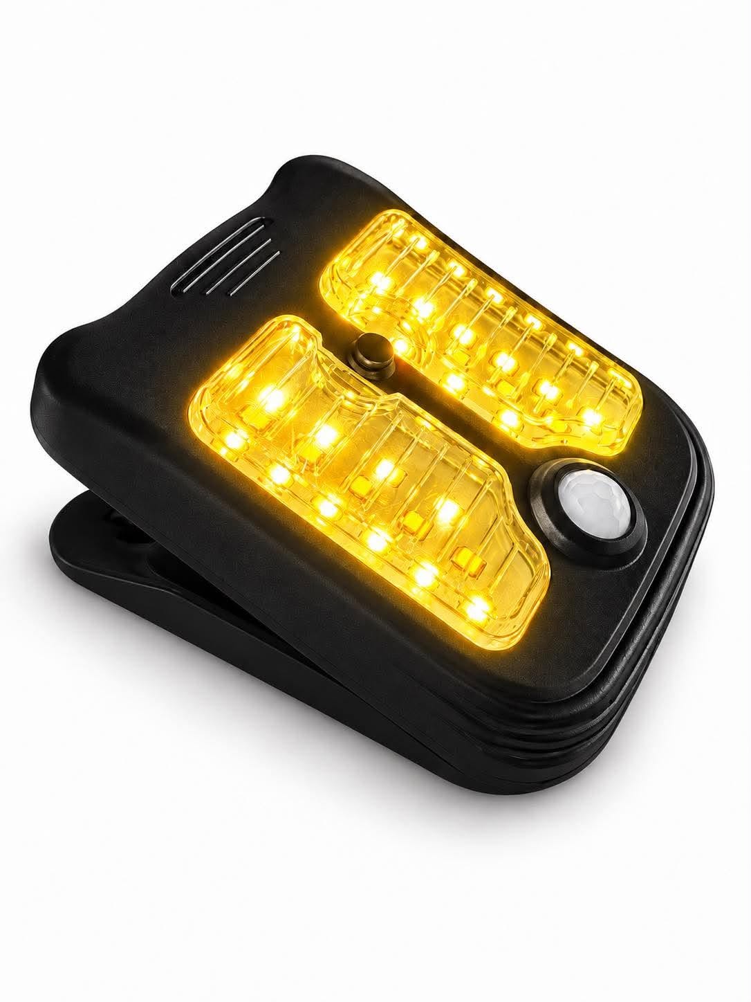 Clip-on Lampe mit Solar und Sensor