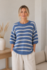Strick Nayeli - Jeans blue