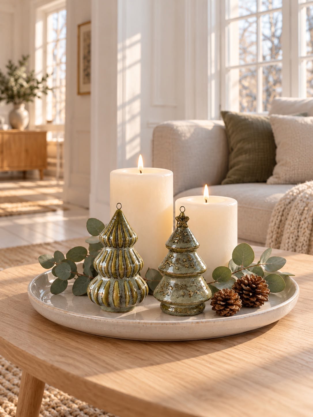Weihnachtsbaum Porzellan - Green MIX