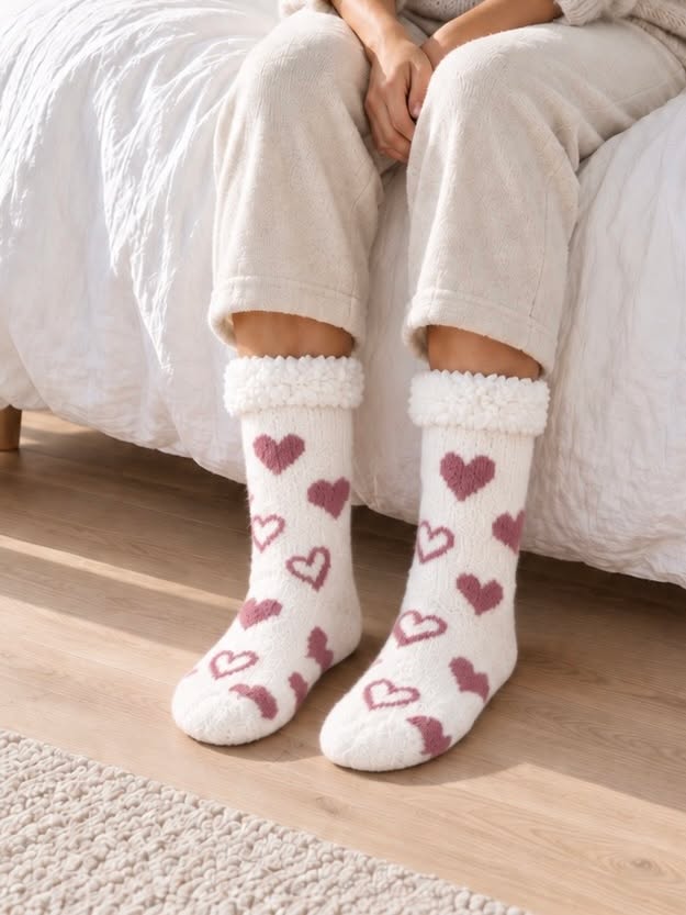 Gemütliche Socken - MIX – Weiche Kuschelsocken