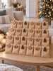 Klammern für den Adventskalender, 24 Stk – Holzklammern