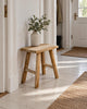 Hocker Teak – natur Teak