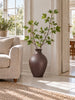 Vase aus Metall - Brown – Dunkelbraune Metallvase