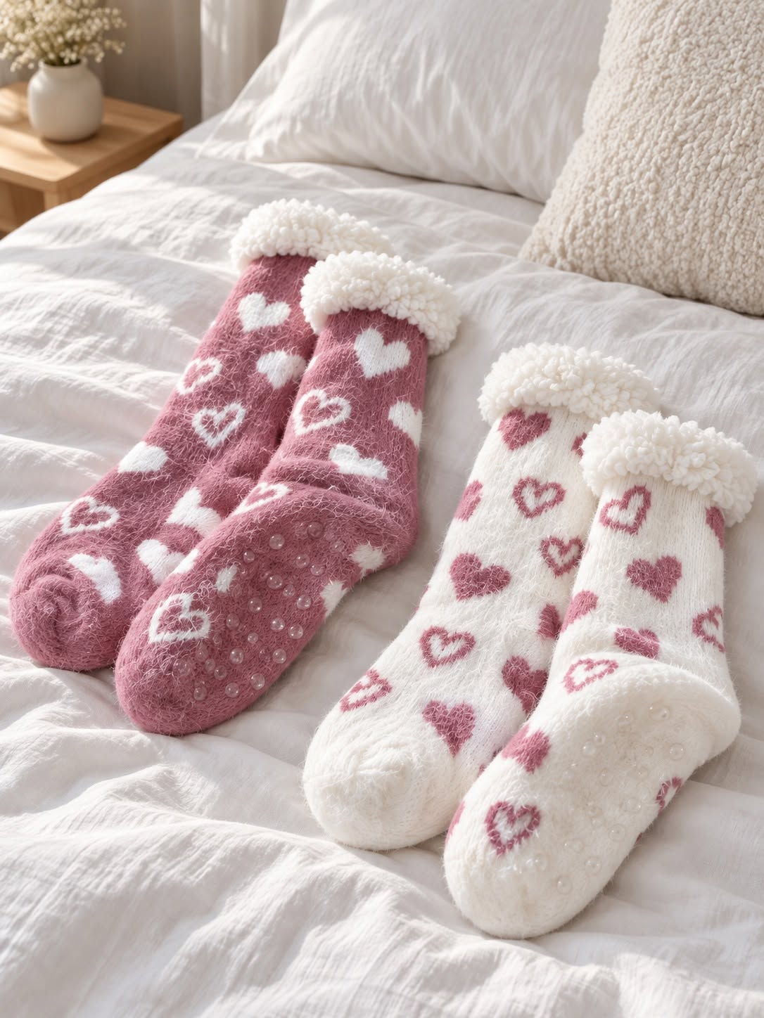 Gemütliche Socken - MIX – Weiche Kuschelsocken