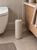 Geriffelte Toilettenbürste - Warmes Grau
