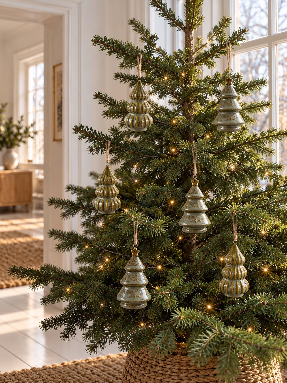 Weihnachtsbaum Porzellan - Green MIX