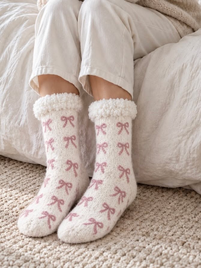 Gemütliche Socken - MIX – Weiche Kuschelsocken