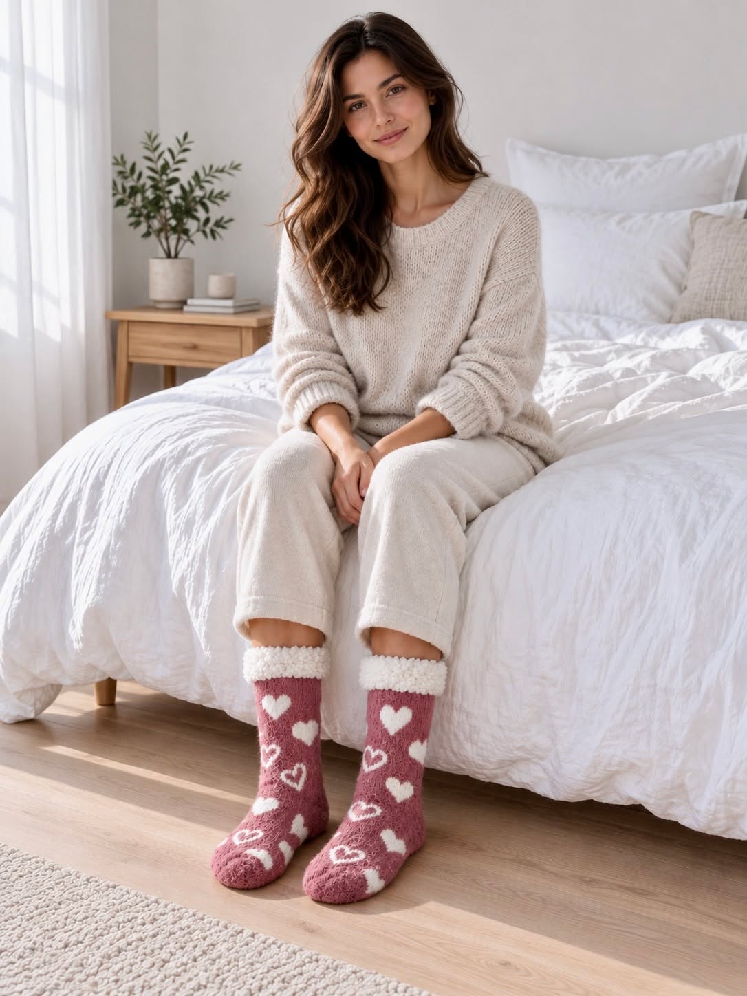 Gemütliche Socken - MIX – Weiche Kuschelsocken