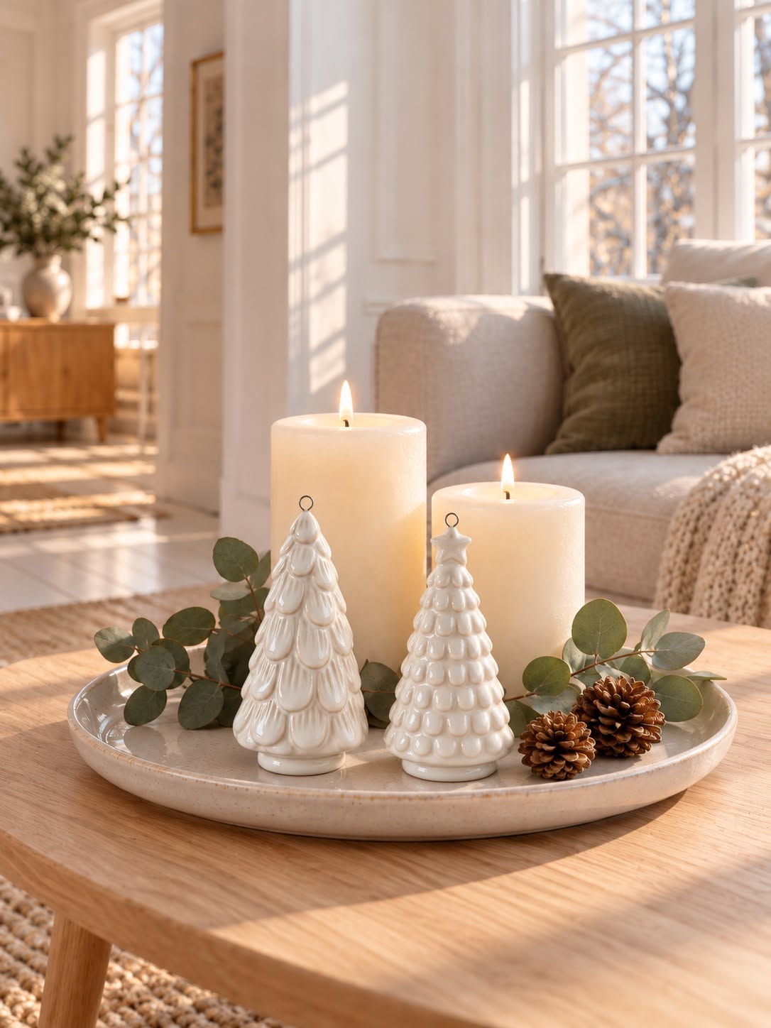 Weihnachtsbaum Porzellan - White MIX