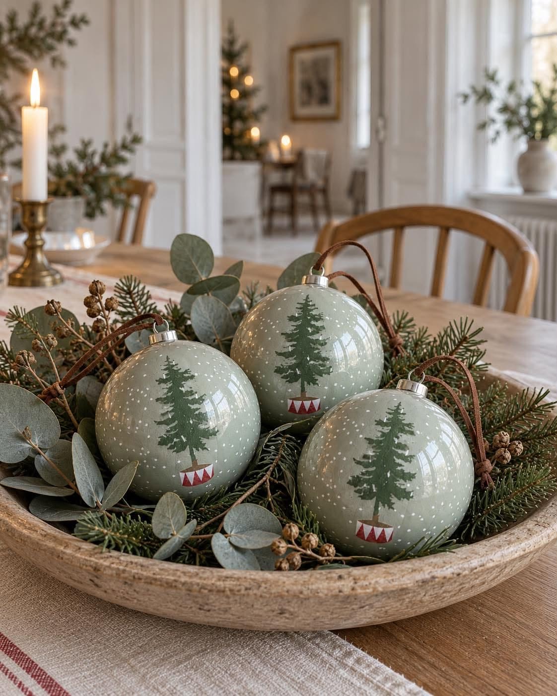 Weihnachtskugel Dia. 8cm – Weihnachtsbaumschmuck