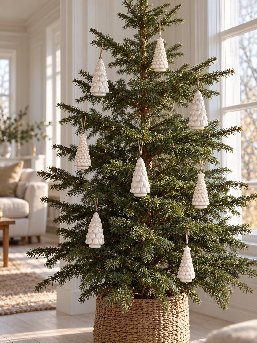 Weihnachtsbaum Porzellan - White MIX
