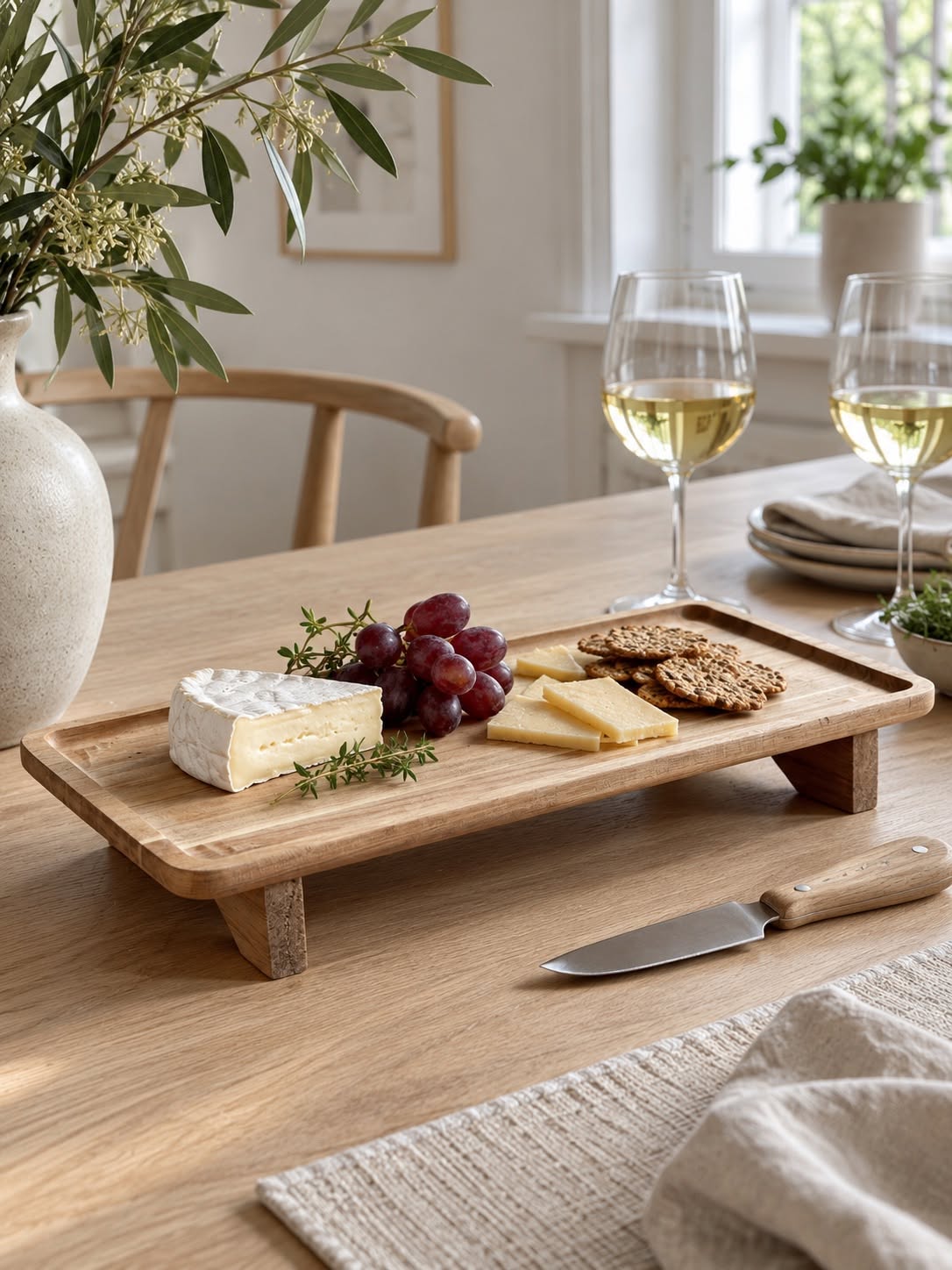 Servierbrett aus Akazienholz - Mehrere Größen