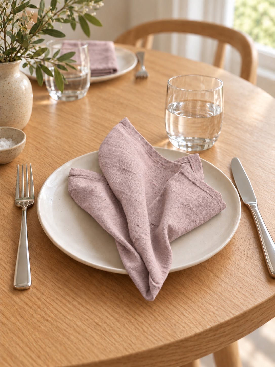 Servietten 4 Stk. - Rosa