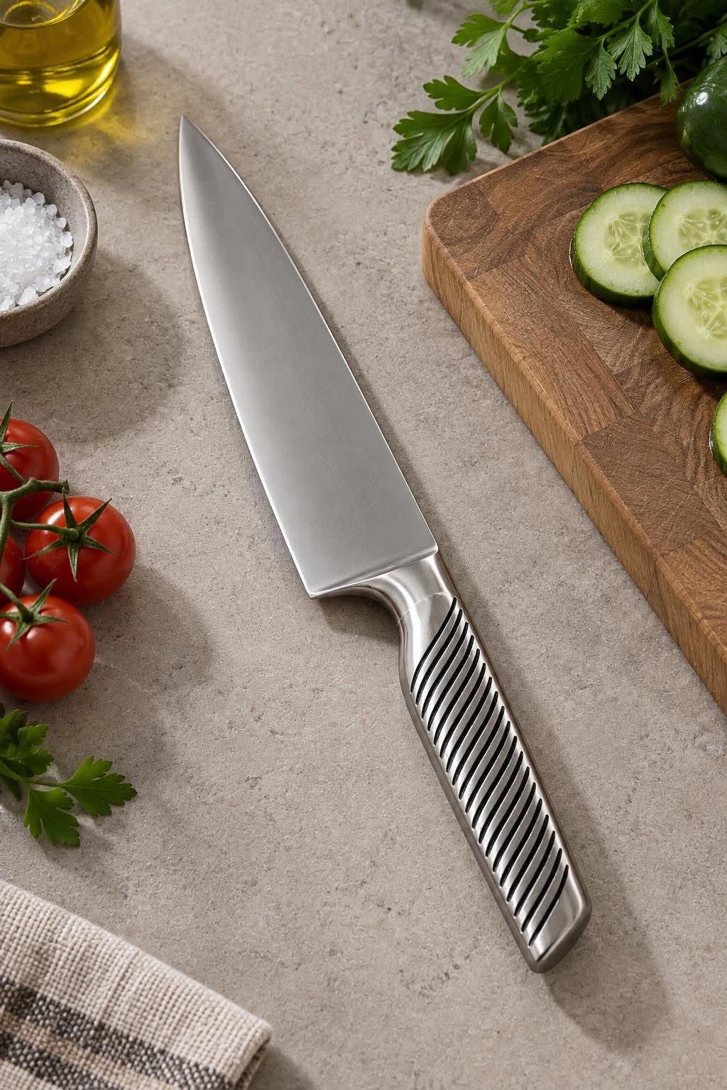 Kochmesser SAIKA – Rostfreier Stahl