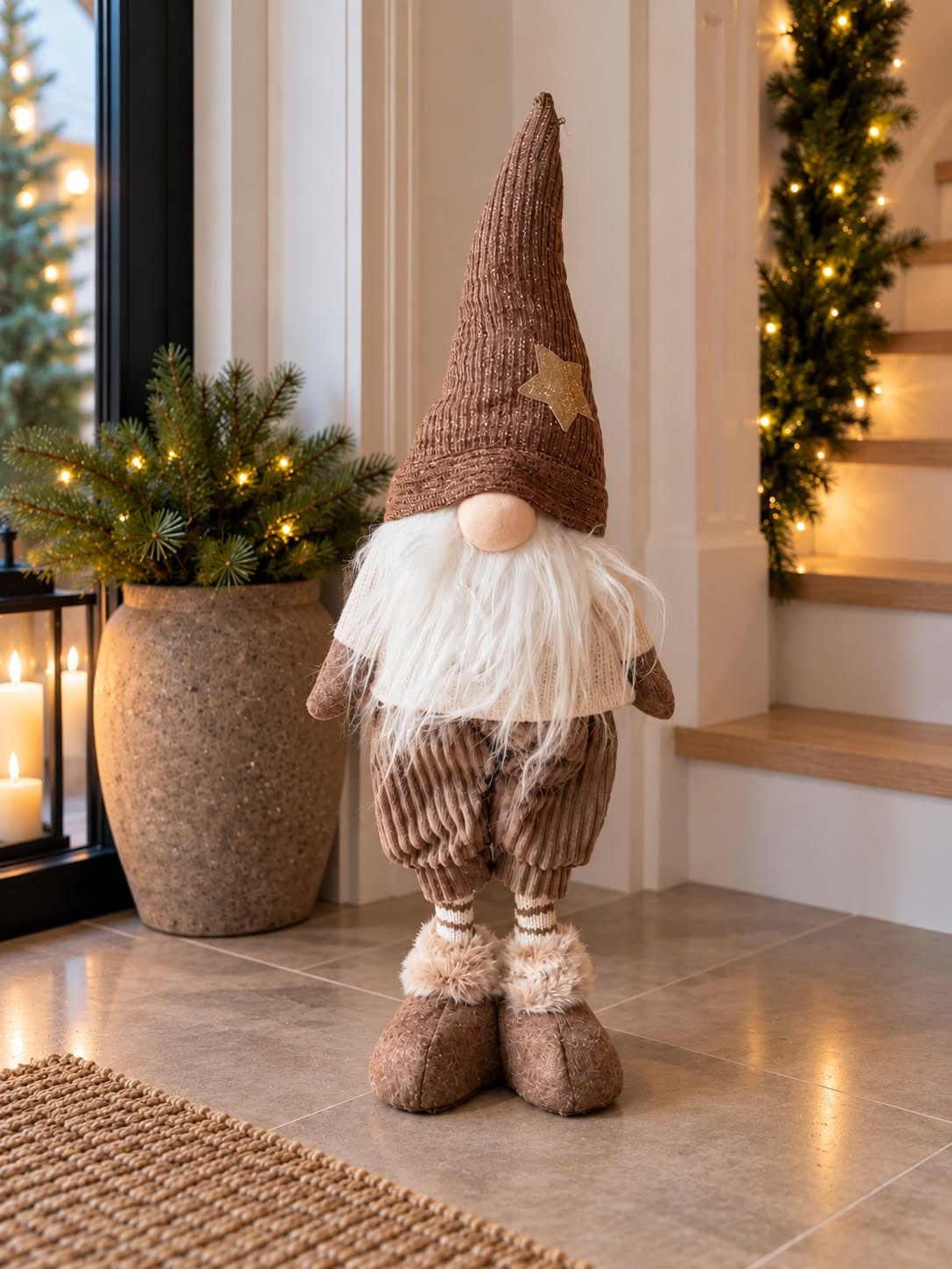 Wichtel – karierte Weihnachtsfiguren