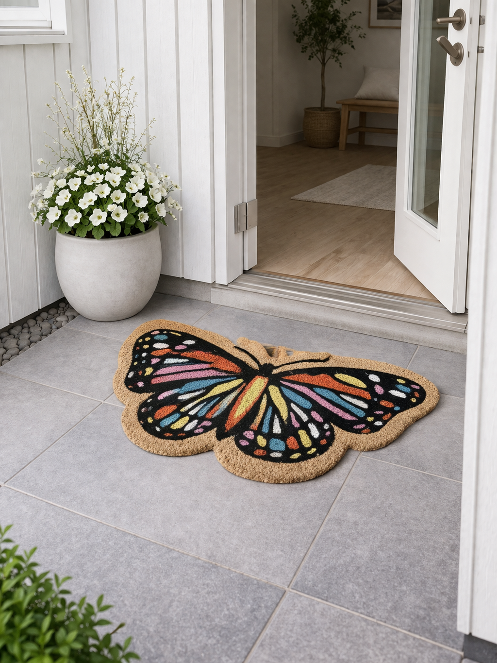 Fußmatte Schmetterling