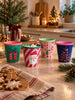 Melaminbecher WEIHNACHTEN - MIX