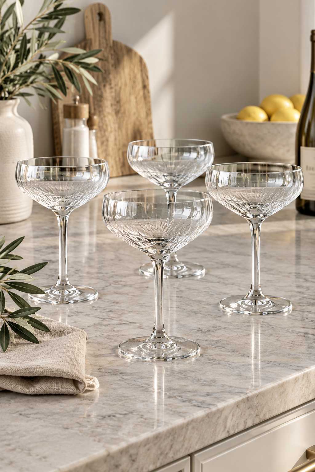 Cocktail CRYSTAL Gläser - 4 Stk.