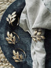 Serviettenringe - Golden 4 Stk.