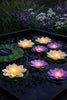 Lotus-Kette mit Solar - 8 Blüten