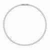 Tennis-Halskette Rinna – Wasserfester Stahl