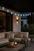Lichterkette mit Solarpanel - Blue