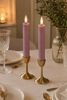 LED Stabkerze 11 cm - Rosa