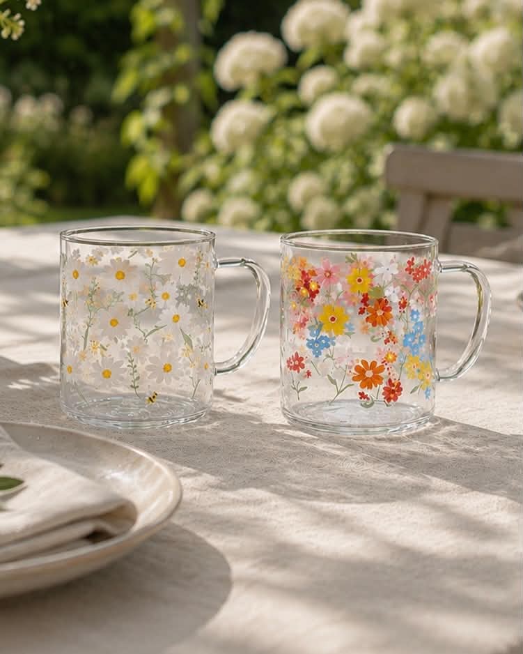 Glasbecher Summer - Color mix
